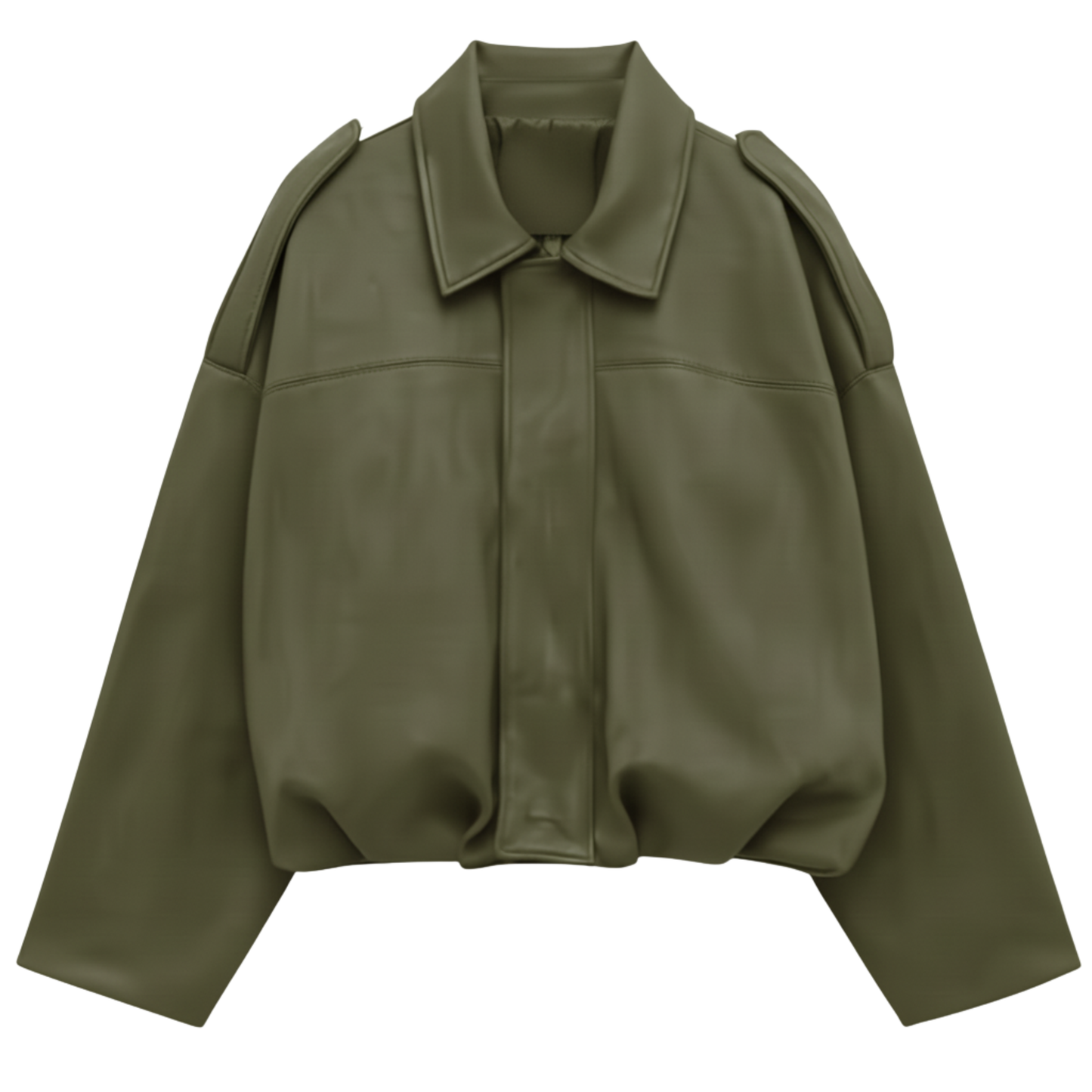 Lapel Suede Bomber Outwear