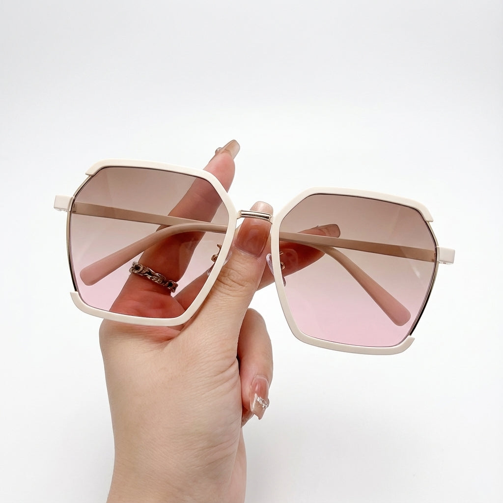 Gradivelle Oversized Gradient Sunglasses