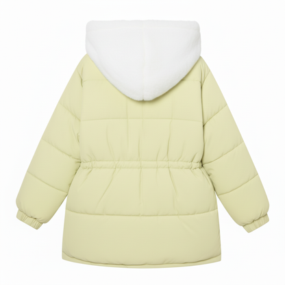 Short Puffer Jacket – Warm Winter Hooded Coat