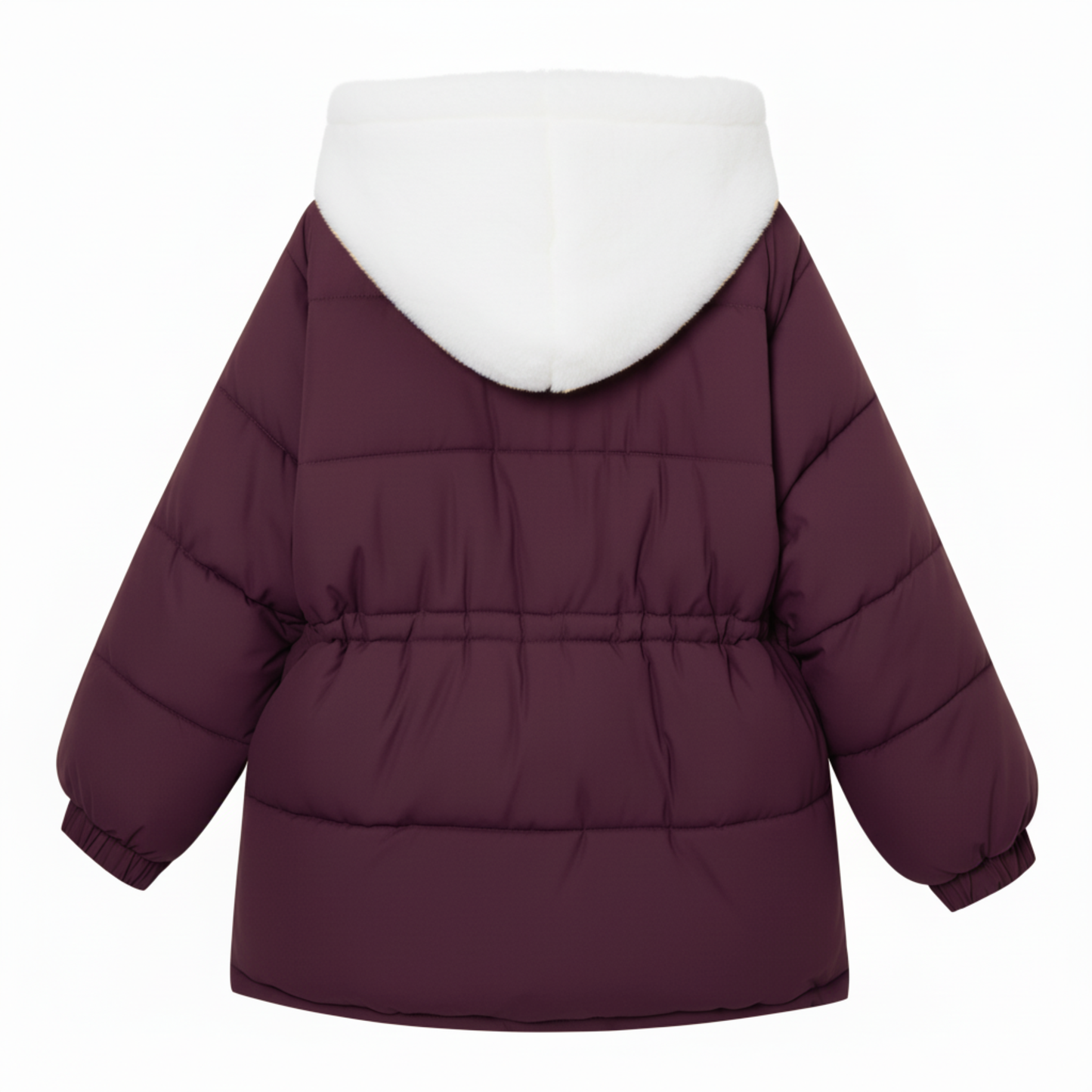 Short Puffer Jacket – Warm Winter Hooded Coat