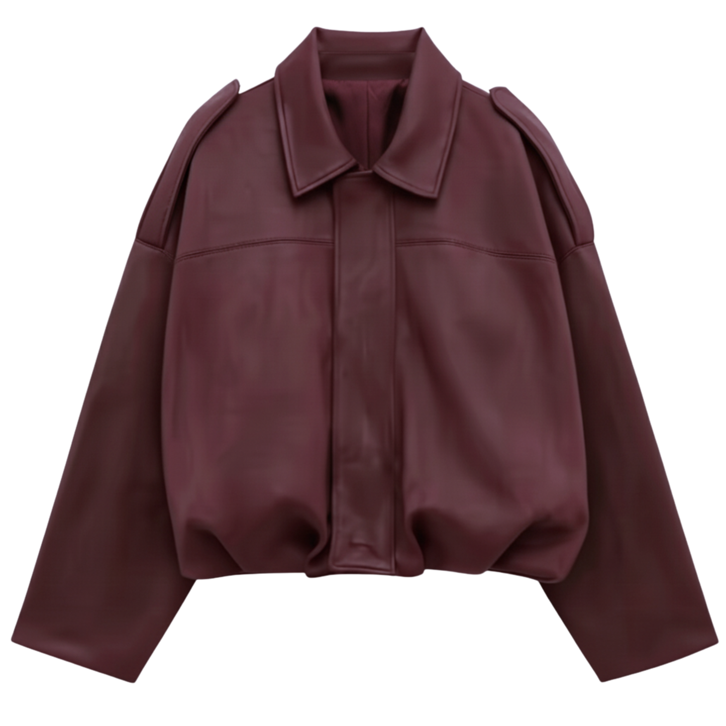Lapel Suede Bomber Outwear