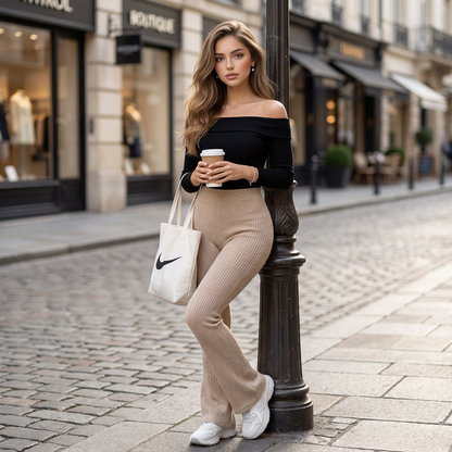 Fluxera High-Rise Flare Active Pants