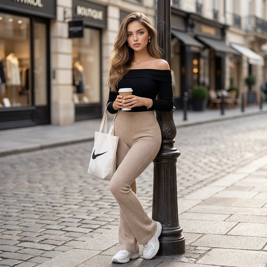 Fluxera High-Rise Flare Active Pants