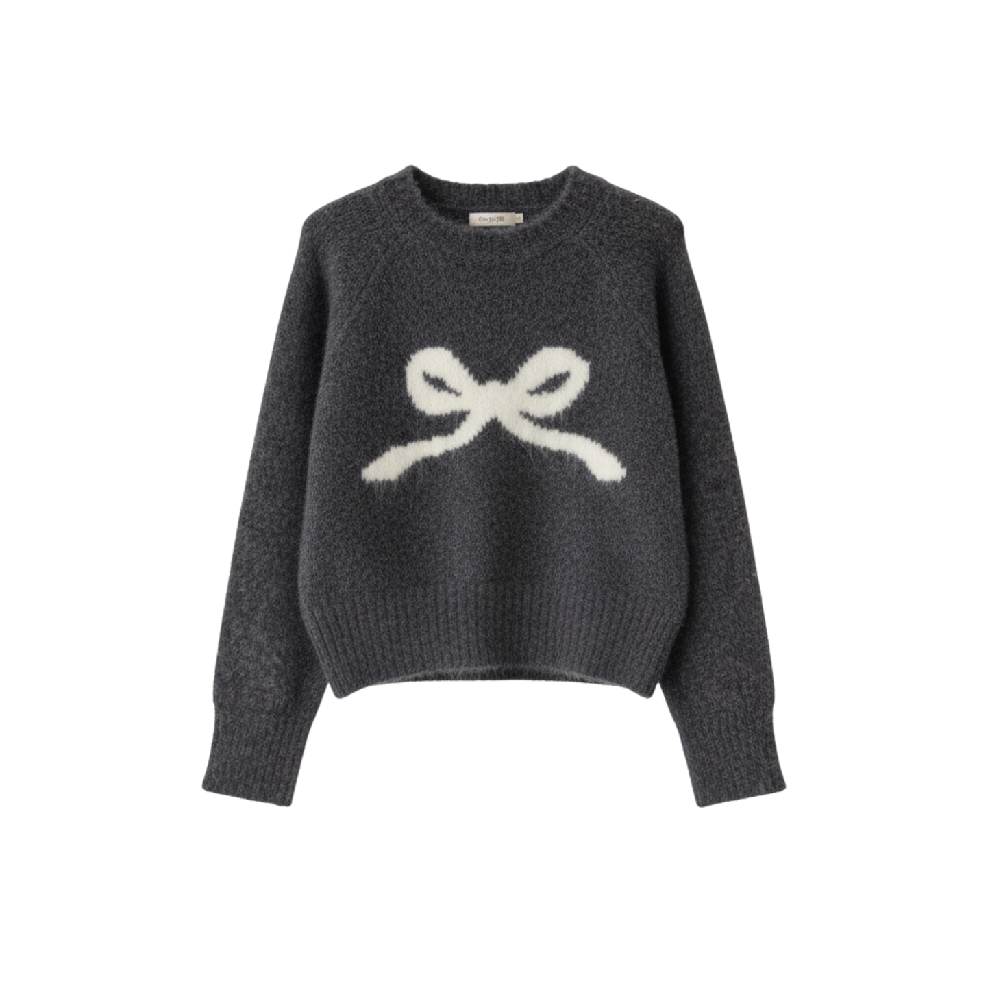 Bow Knit Pullover Sweater