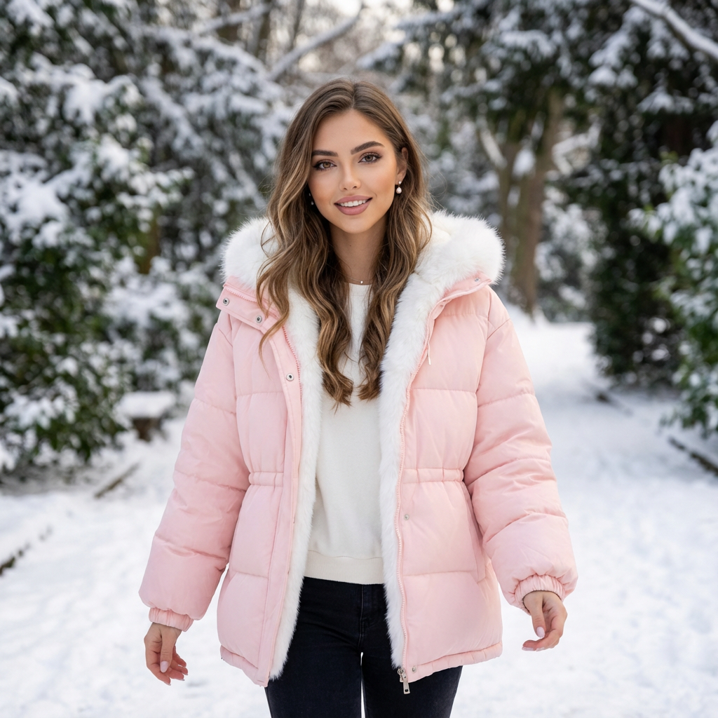 Pavira Hooded Cotton Puffer Jacket