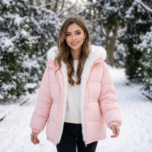 Pavira Hooded Cotton Puffer Jacket