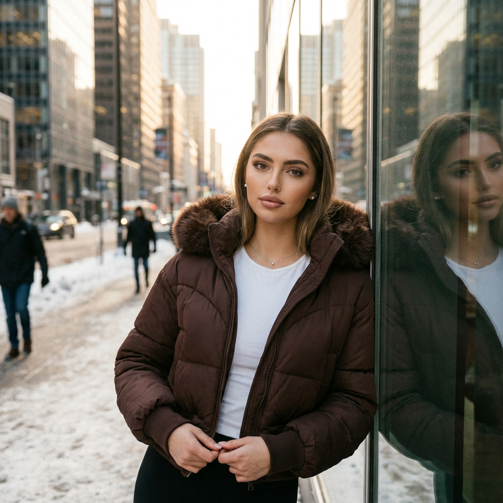 Koryelle Fur-Hood Winter Parka