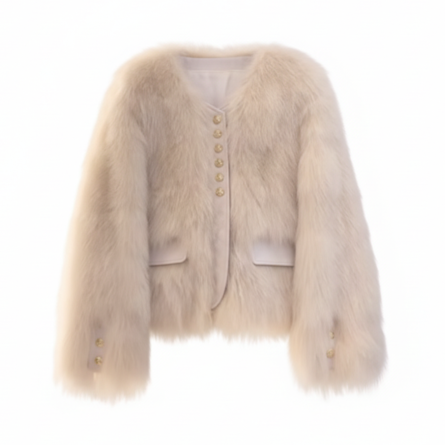 Classic Winter Plush Fur Coat
