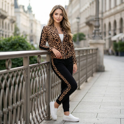 Zyvella Patchwork Zip Tracksuit