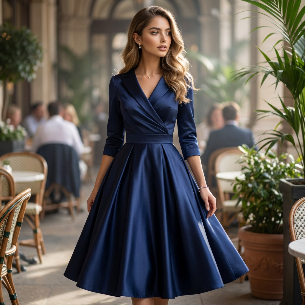 Elvessa Slimline Business Knit Dress