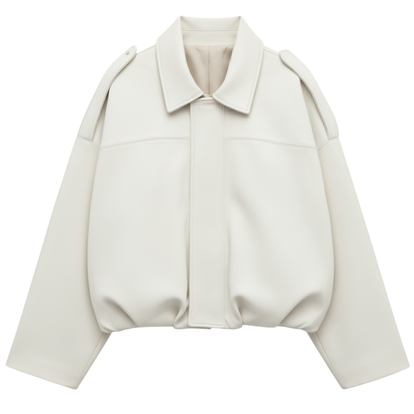 Lapel Suede Bomber Outwear