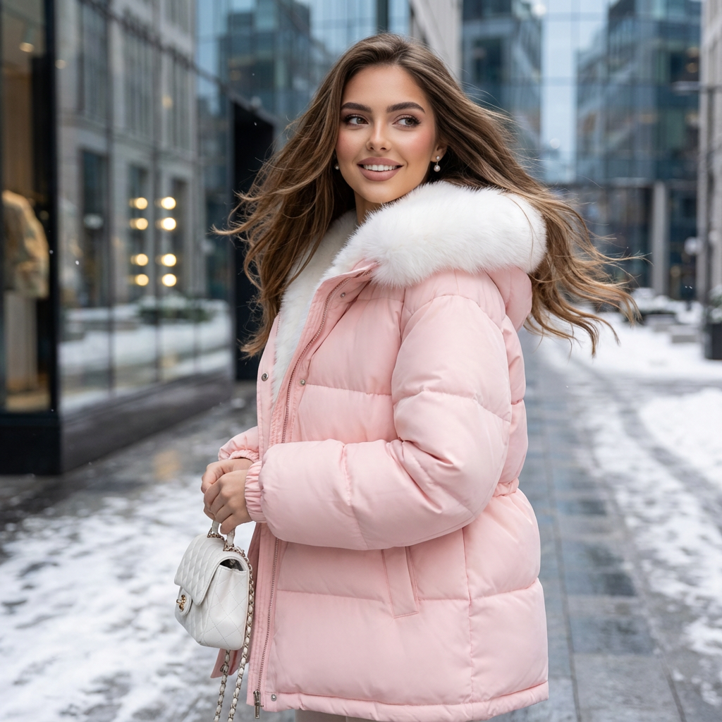 Pavira Hooded Cotton Puffer Jacket