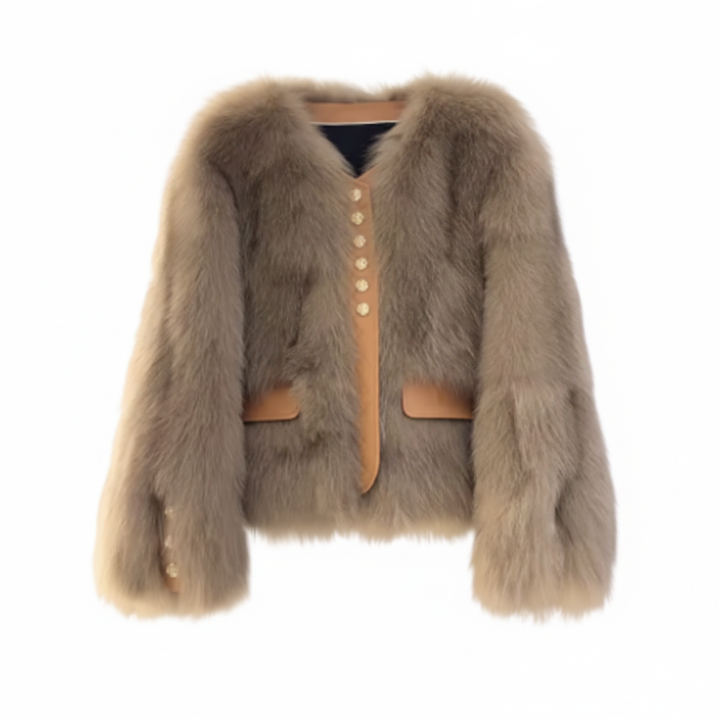 Classic Winter Plush Fur Coat