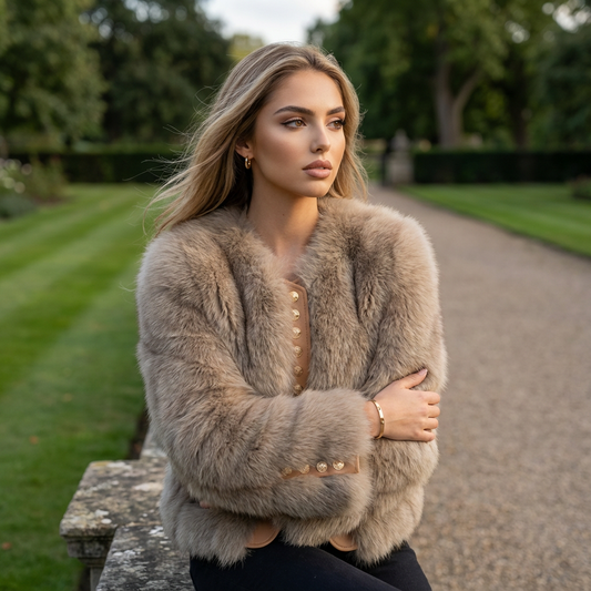 Classic Winter Plush Fur Coat