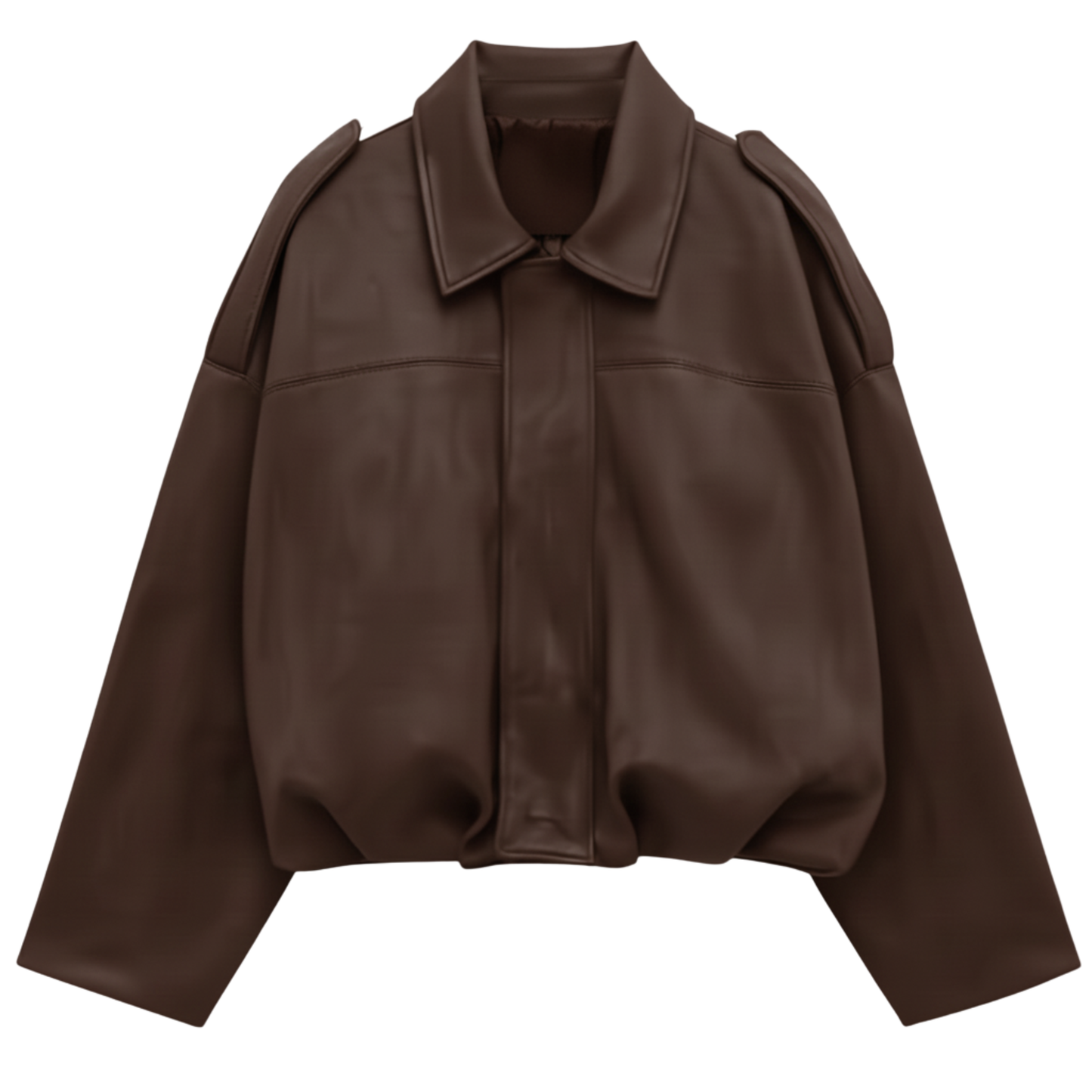 Lapel Suede Bomber Outwear