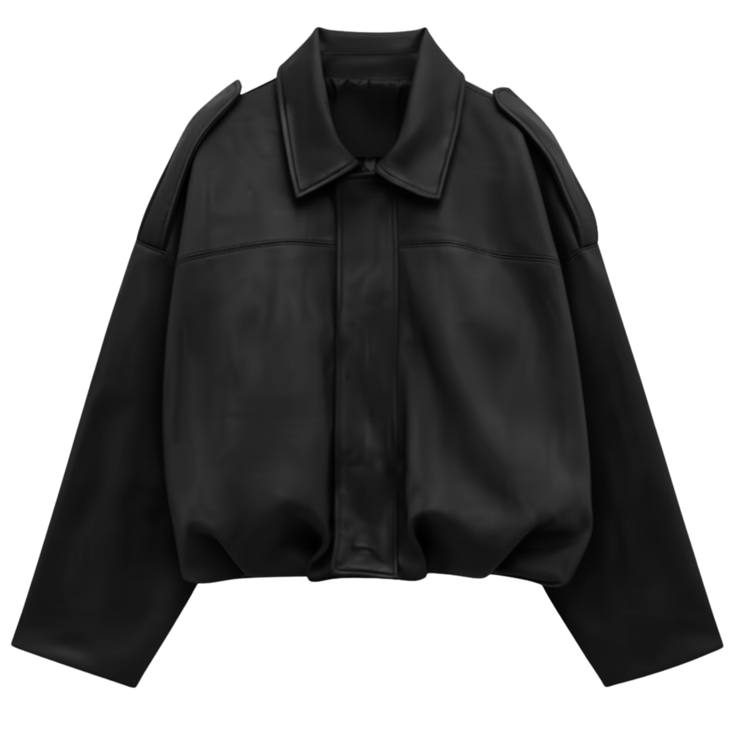 Lapel Suede Bomber Outwear