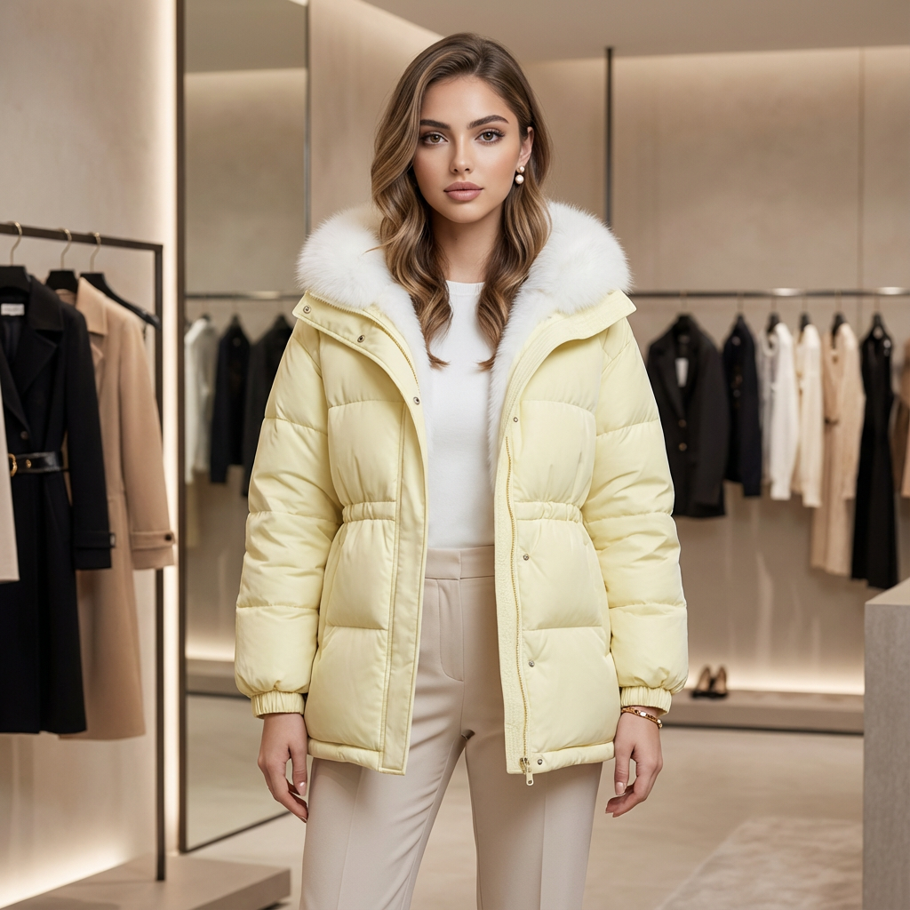 Pavira Hooded Cotton Puffer Jacket