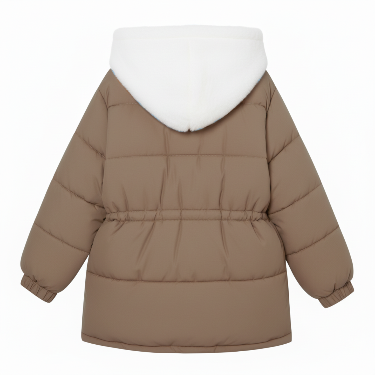 Short Puffer Jacket – Warm Winter Hooded Coat