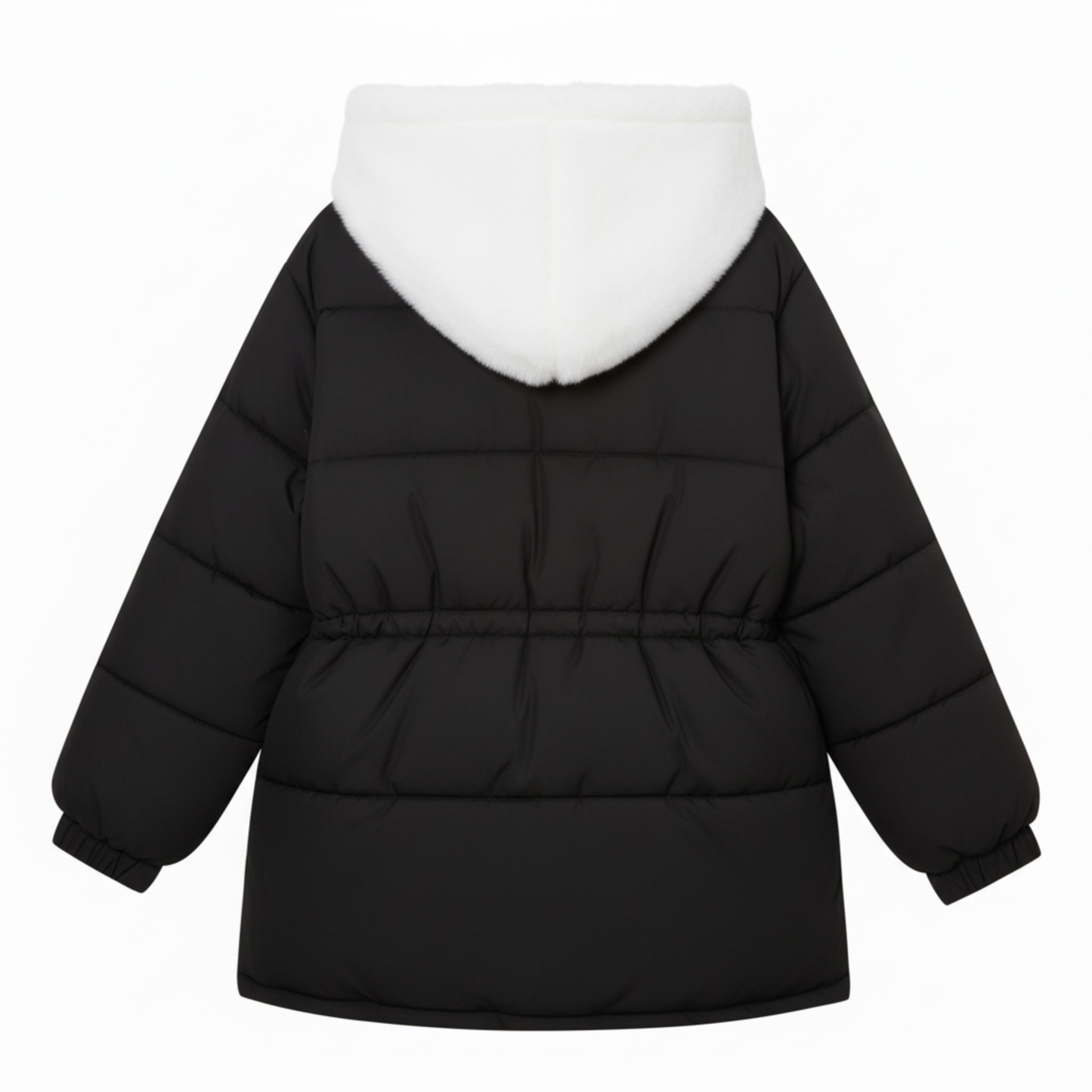 Short Puffer Jacket – Warm Winter Hooded Coat