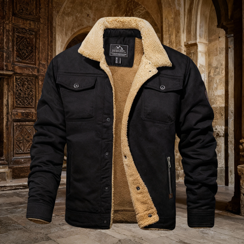 Ashford Fleece Bomber Jacket — Winter Warmth. Everyday Rugged Style.