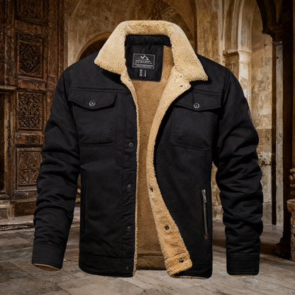 Ashford Fleece Bomber Jacket — Winter Warmth. Everyday Rugged Style.