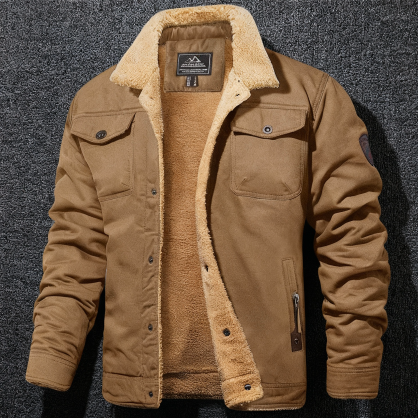 Ashford Fleece Bomber Jacket — Winter Warmth. Everyday Rugged Style.