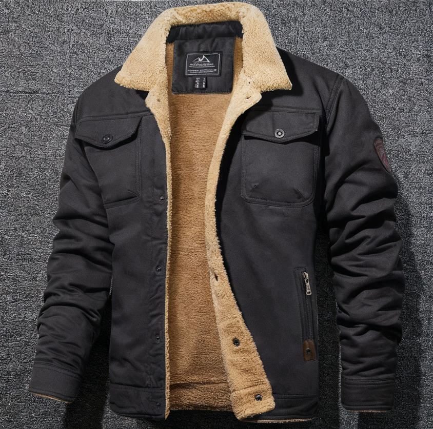 Ashford Fleece Bomber Jacket — Winter Warmth. Everyday Rugged Style.