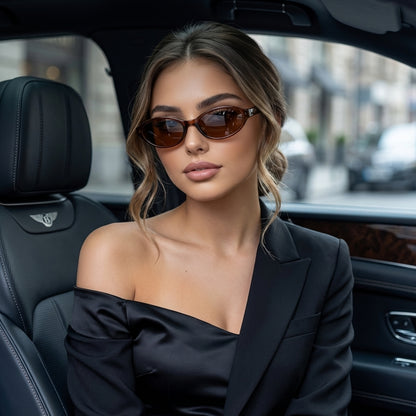 Nyxelle Oval Cat-Eye Sunnies