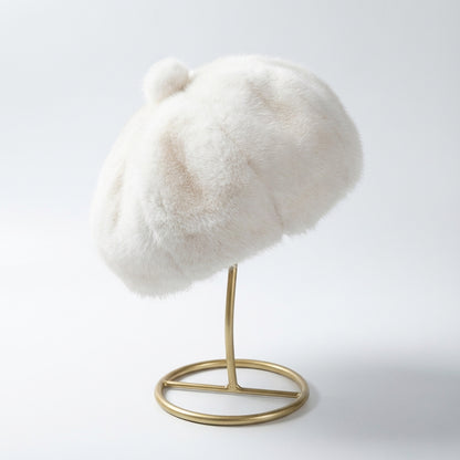 Frenelle Octagon Wool Beret