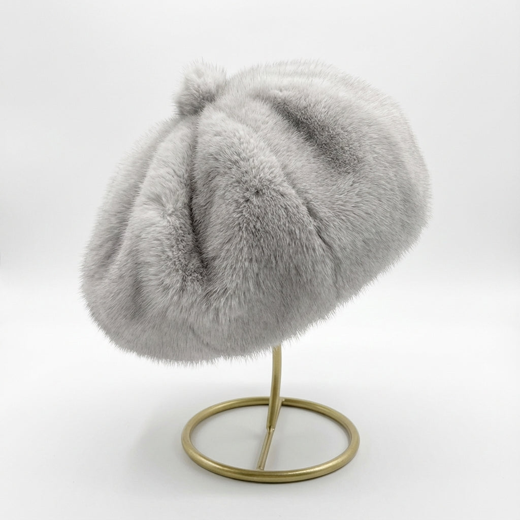 Frenelle Octagon Wool Beret