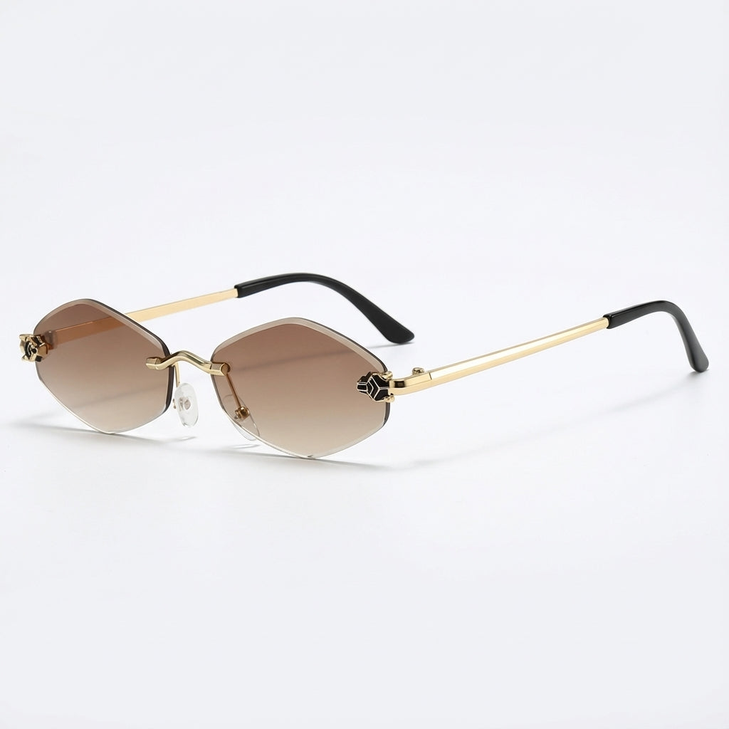 Diamyra Frameless Diamond Sunglasses