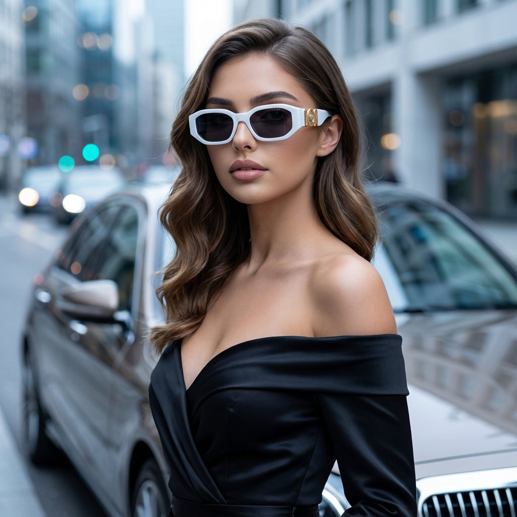 Vexira Irregular Square Sunglasses